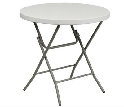 China Outdoor Table Round Folding Table.picnic/Outdoor Dining/Camping Pocket Table Furniture Plastic for sale