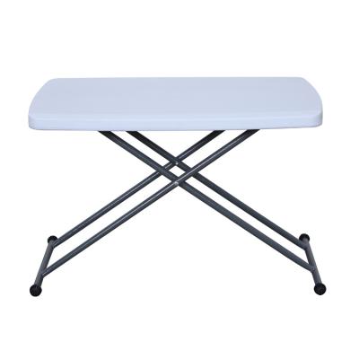 China 2020 new design outdoor style mini table plastic folding table for reading, writing, laptop for sale