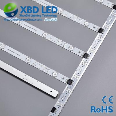 China Cheap Diffuse Light Rigid LANDSCAPE SMD LED Strip Module, LED Light Bar Array, Led Strips Curtain Backlight For 3-6cm Thickness Light Box for sale