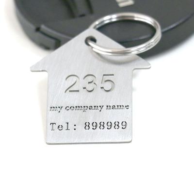 China Europe Home Special Shaped Metal Tag Numeric Hollow 40mm*44mm Lettering Cut Custom for sale