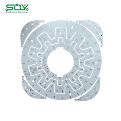 China 2W Heat Conduction Lamp PCB Manufacturer Making Alminuim Led PCB Module SMD Electronic Led Circuit Board for sale