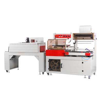 China Automatic l-type food sealing, cutting and shrinking machine for 10-50pcs masks packaging for sale