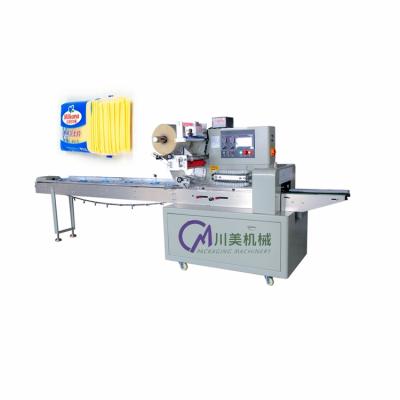 China Automatic Food Cheese Strip Pillow Packing Machine With Stainless Steel Body for sale