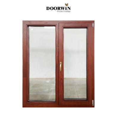 China Brand Magnetic High Quality Aluminum Clad Wooden Steel Double Hinge Shenzhen Stainless Steel Casement Window Energy Efficient for sale