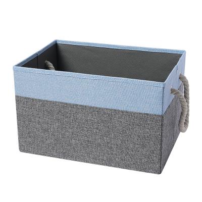 China Viable Customized Folding Other Storage Boxes And Bins Folding Storage Box With Handles for sale