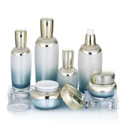 China Cosmetic luxury package for skin care products packaging cosmetic bottles cosmetic packaging containers plastic for sale