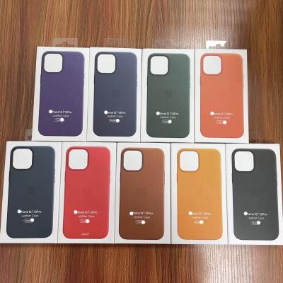 China New Arrival Shockproof Microfiber Leather Cover PU Wireless Charging Cell Phone Magnetic Cases For iphone 12 pro max 13 case for sale