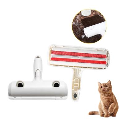 China Cats 2 Way Pet Hair Remover Roller Pet Vacuum Attachment Self Cleaning Brush Dog Manufacturers in China Trade Assurance for sale