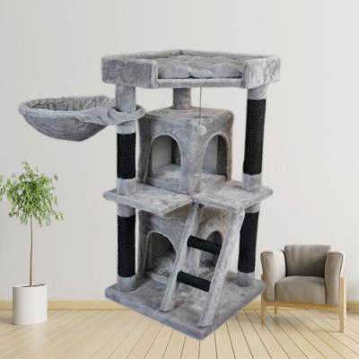 China Durable soft plush cat tree scratcher mascotas stof pet krabpaal scratching board sofa pad mat cat tree for sale