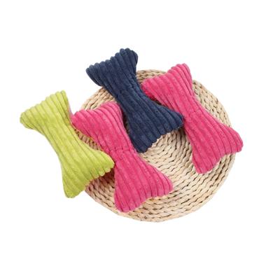 China Viable Nylon Dog Bone Pet Toys Interactive Pet Toy Plush For Pet for sale