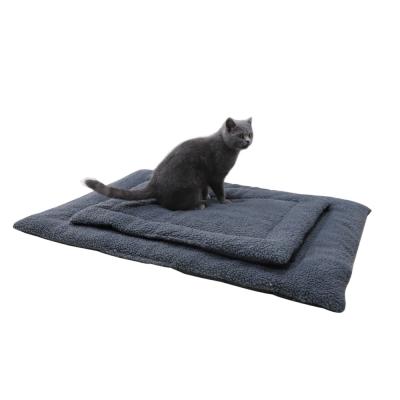 China Viable Gray Pet Cat Dog Mat Pet Car Seat Cover Non-Slip Pet Seat for sale