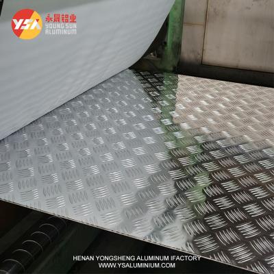 China Diamond Aluminum Plate / Checkered Patterned Plate / Embossed Perforated Aluminum Sheet for sale