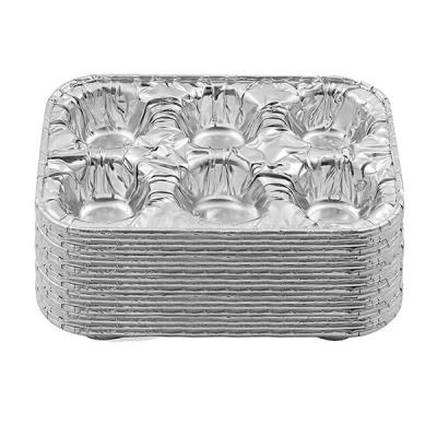 China Disposable Muffin Tins 6 Cup Muffin Pans For Baking Cupcakes Mini Pie for sale