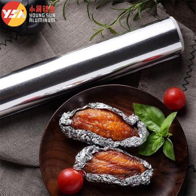 Китай 0.018x300mm Aluminum Foil Wrapper 100m Foil Roll For Kitchen Food продается