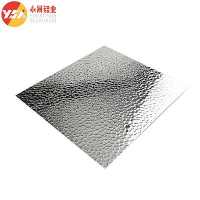 China Aluminum Diamond Bean Pattern Checkered 3003 5052 Aluminium Plate Sheet for sale