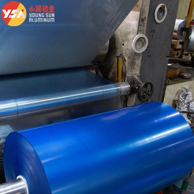 China AL/PET/EMAA Single Self Adhesive Cable Sheilding Mylar Laminated Film for sale