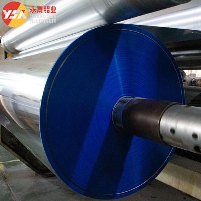 China AL/PET/PVC Single Sided Aluminum Polyester Laminating Cable Sheilding Material for sale