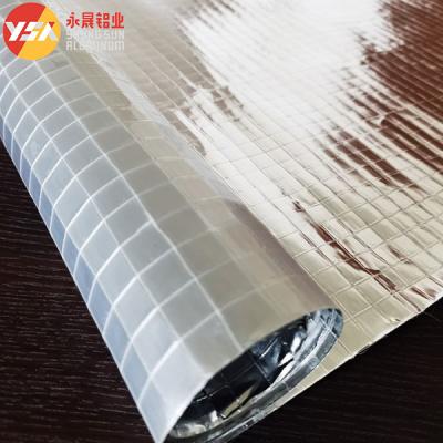 China Material de aislamiento térmico de barrera de vapor de aluminio+mallas de fibra de vidrio+PE en venta