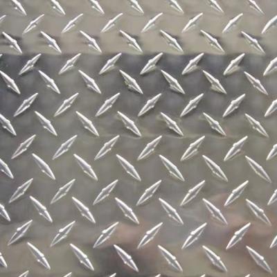 China 3mm 6mm Aluminium Checker Plate 0.25 aluminum diamond plate 4x8 sheet for sale