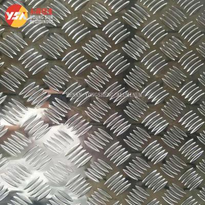 China O-H112 Aluminum Checker Plate 3003 Aluminum Tread Plate Sheet Factory Price for sale