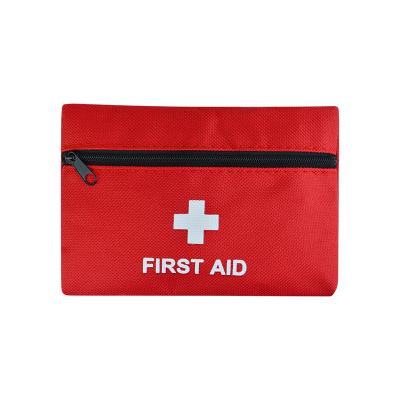 China Outdoor Survival Emergency Care Customized Army Cool Empty First Aid Kit Pouch Bag With Logo Supplies for sale