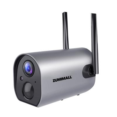 China Four Prevention Function Zumimall Bettry CCTV Camera HD 1080P WiFi Motion Detection Night Vision Outdoor IP Security Camera for sale