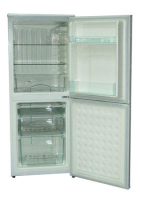 China 135 Liter Double Door Fridge , Upright 2 Door Fridge With Ice Maker for sale