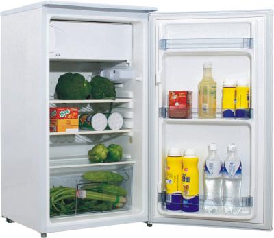 China 128 Liter Mini Fridge With Freezer , Energy Efficient Mini Fridge Long Term Storage for sale