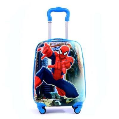 China Customize made  ABS Kids school Bags Cabin Luggage With Animal Printing for sale