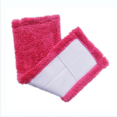 China Sustainable Custom Wholesale Floor Dust Disposable Jet Cleaning Flat Pads Microfiber Mop Head Refill for sale