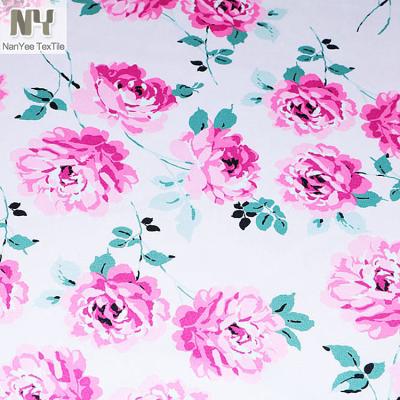 China Nanyee Textile Free Sample Digital Printed Polyester Elastane Liganete Fluorescent Fabric for sale