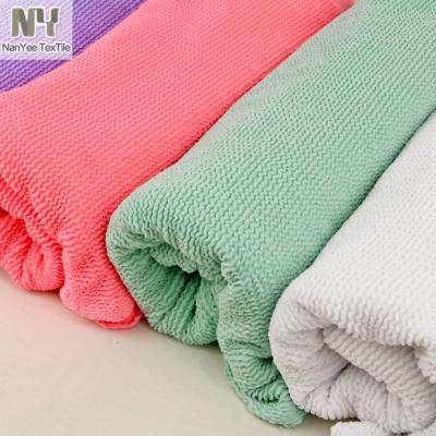 China High Quality Nanyee Fluorescent Textile Polyester Lycra Cotton Seersucker Swimwear Fabric for sale