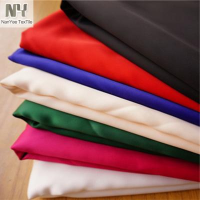 China Nanyee Textile Ready Fluorescent Goods Polyester Heavy Satin Fabric for sale