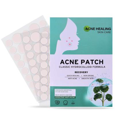 China Comfortable Custom 36pcs Private Label Protective Acne Hydrocolloid Spot Covers Healing Treatment Blemish Pimple Sticker Correction for sale