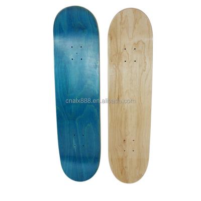 China OEM Wholesale Customized Adult White Skateboard Single Board 7 Ply Wood Skateboard for sale