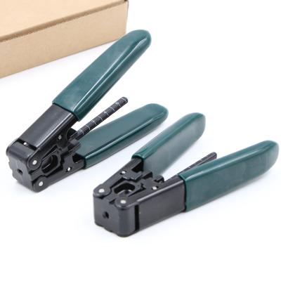 China Flat FTTH Drop Cable Tools Fiber Optic Stripper FTTH Drop Cable Stripper for sale