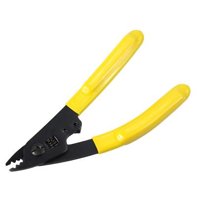 China FTTH Flat Cable Pliers Stripper Miller Clamp Fiber Stripping Pliers Tool One Piece for sale