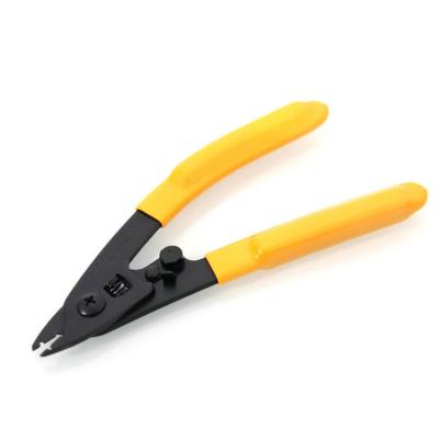 China FTTH Cable Tool Flange Stripper Fiber Optic Waste Pliers Stripper FTTH Cutter for sale