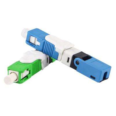 China FTTH ESC250D Fiber Optic Fast Connector Quick Price SC UPC Quick Assembly Connector Good New Product for sale