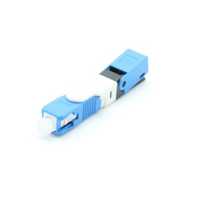 China SC UPC Fast Fiber Optic FTTH Fiber Optic Connector ESC250D SC Fast Connector For FTTH Fast Connector With Best Price for sale