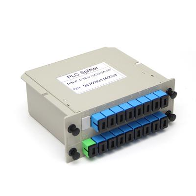 China FTTH Durable Using Various UPC PLC Splitter Optical Fiber Optic Box For Ftth for sale