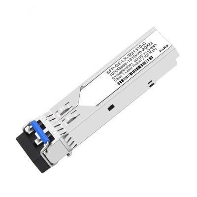 China FTTH New Product Price 1.25g 20km Aluminum Transceiver Module SFP For Sale for sale