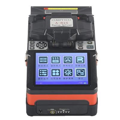 China Lowest Price FTTH Full Automatic Fiber Optic Fusion Splicing Machine A-81S FTTH Clamp For Fiber Optic Welding Machine for sale