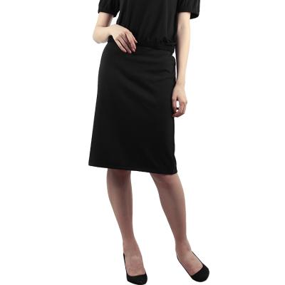 China Plus Size Classic England Style Solid Color Office Lady Elegant Tight Knee-Length Pencil Skirts Casual Skirts For Women for sale