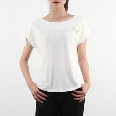 China Anti-pilling Hot Sale Women's Summer Modal Breathable Short Sleeve Printed T-Shirt for sale