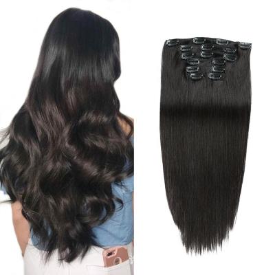 China Factory Supply Bargain Price Natural Clip In Natural Easy Luxury Hair Band Extensions for sale