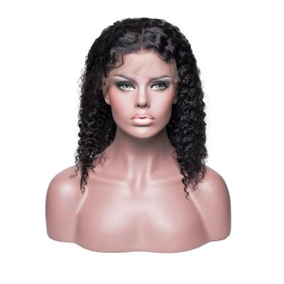 China 100% Virgin Hair Real Hair Unprocessed Curly Curly Lace Frontal Wigs 13*4 Lace Frontal Wigs Sale For Black Women Wholesale for sale