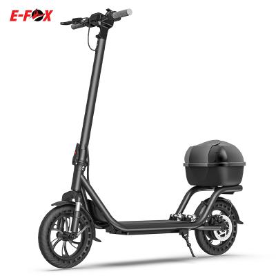 China 500w unisex foldable electric scooters for adults 45km/h fast electric scooter 12 inch electric scooty for sale