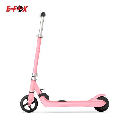 China Child Height Adjustable Kids Electric Scooter 5 Inch 100w Foldable Electric Scooters For Kids for sale