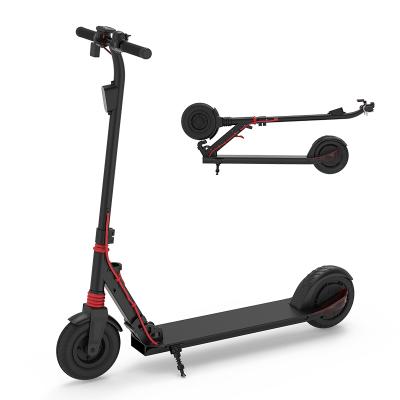 China Eu Unisex Warehouse Fast Electric Scooters Folding Scooter Adult 8inch Power 300w Electric Mobility Scooter for sale